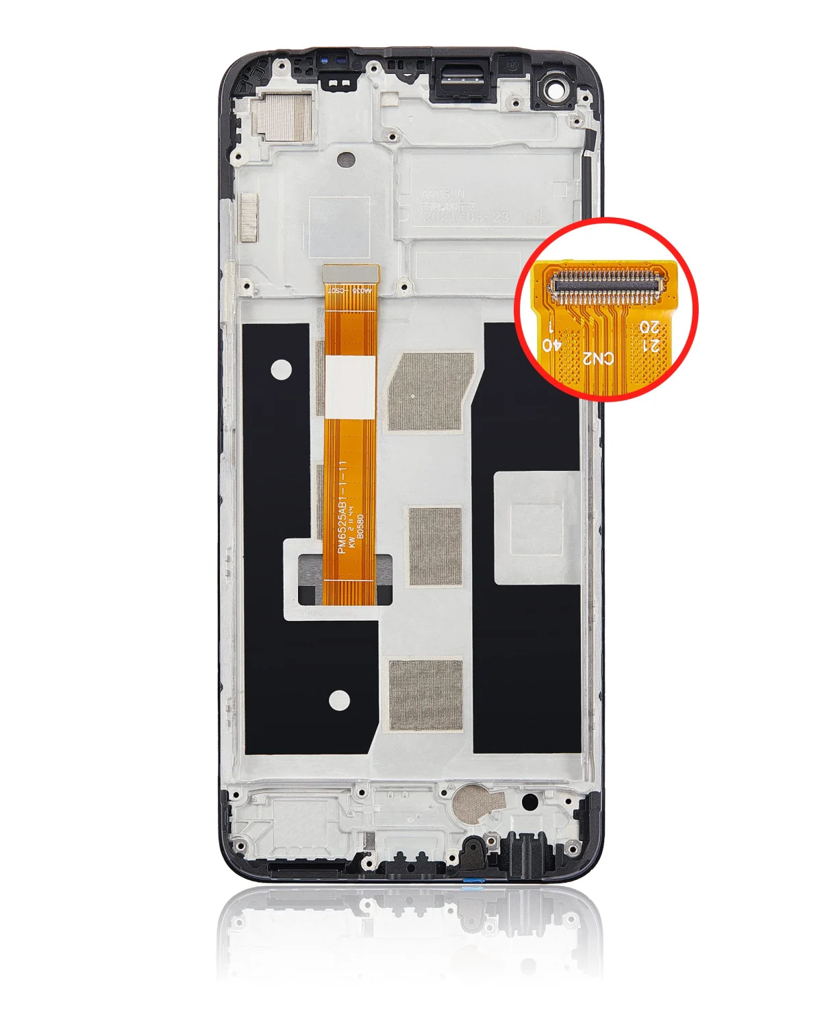 Oppo A54 4G İle Uyumlu Ekran Dokunmatik Çerçeveli Ekran %100 Orijinal - Görsel 4