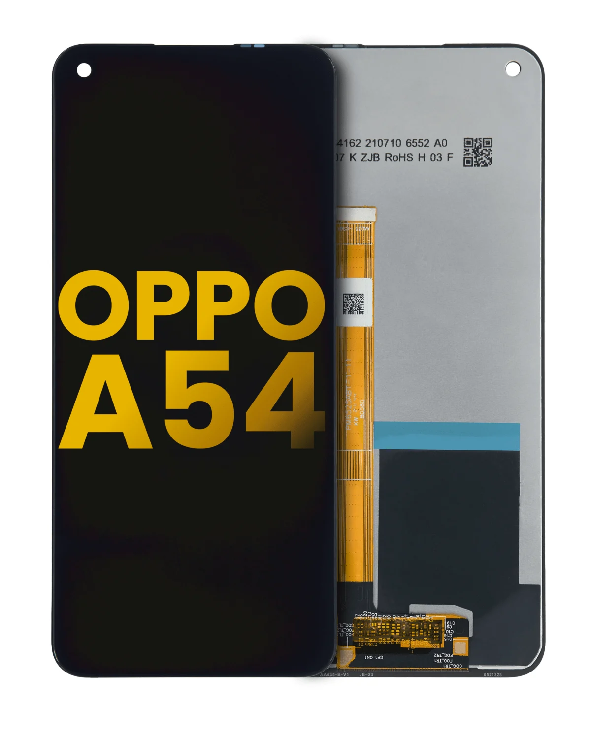 Oppo A54 4G İle Uyumlu Ekran Dokunmatik Çerçevesiz Ekran %100 Orijinal