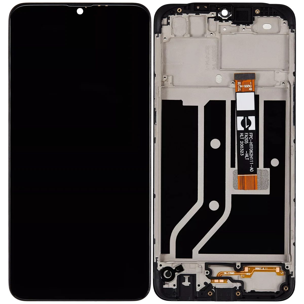 Oppo A5S İle Uyumlu Ekran Dokunmatik Çerçeveli Ekran %100 Orijinal - Görsel 2