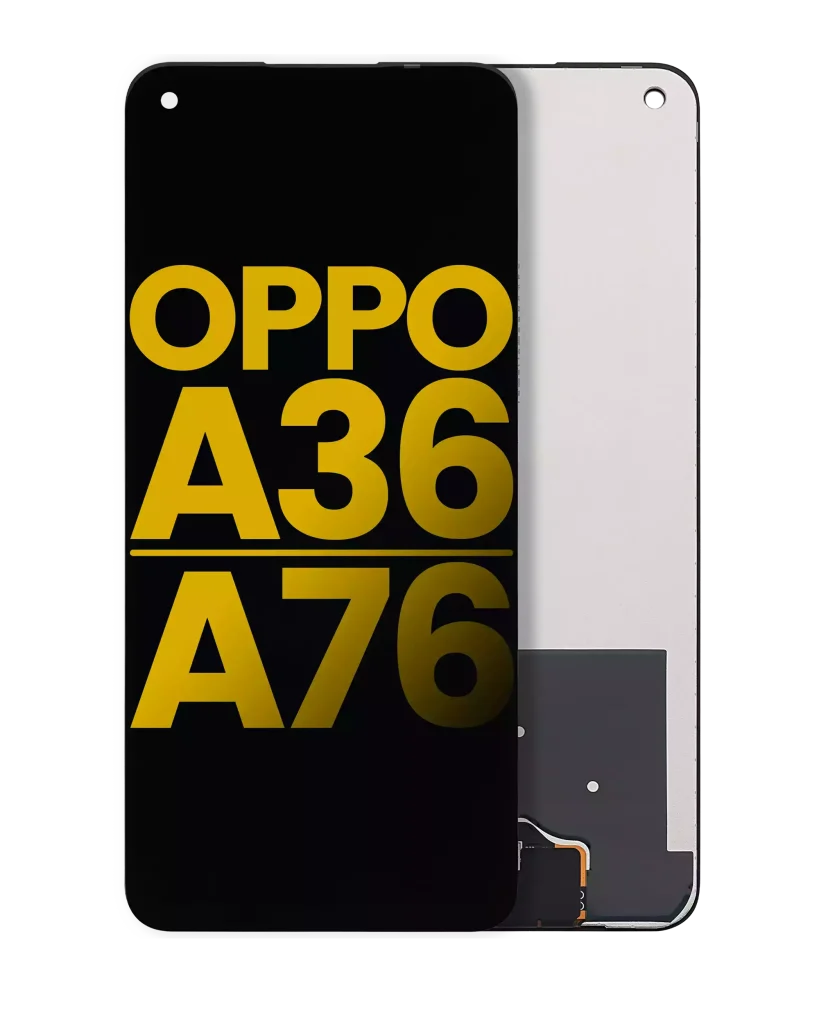 Oppo A76 İle Uyumlu Ekran Dokunmatik Çerçevesiz Ekran %100 Orijinal