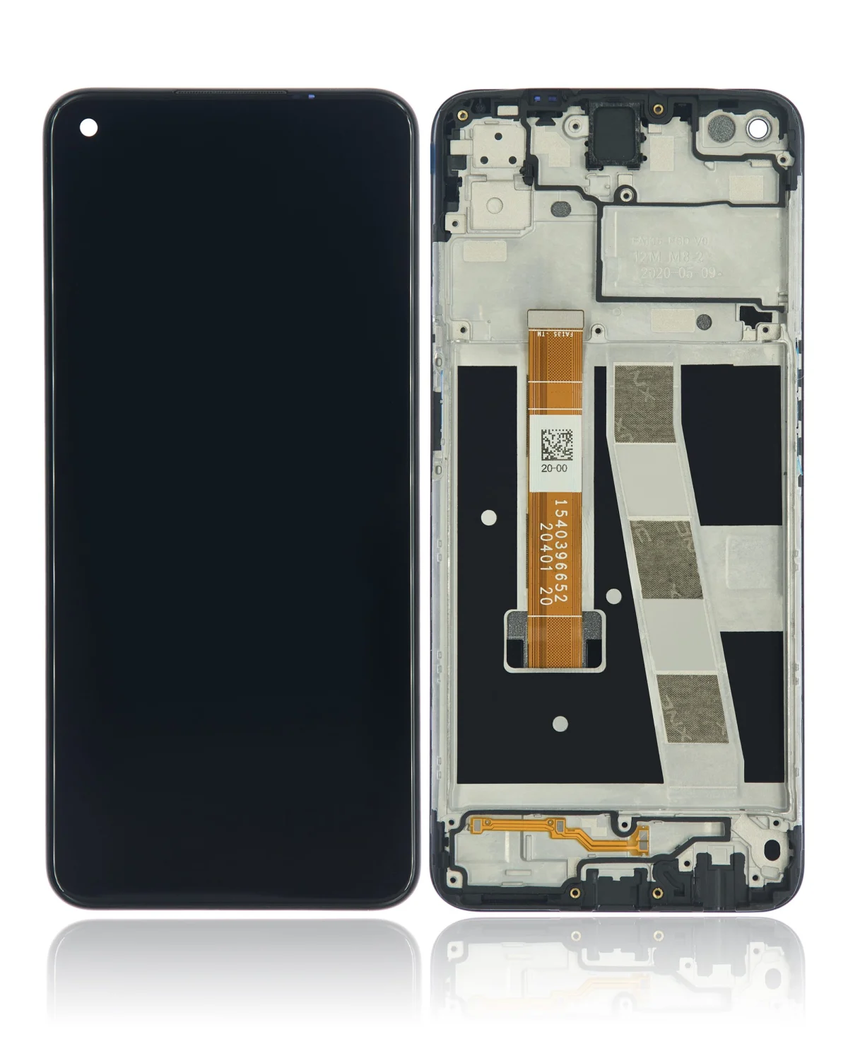 Oppo A92 İle Uyumlu Ekran Dokunmatik Çerçeveli Ekran %100 Orijinal - Görsel 1