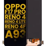 Oppo Reno4 F İle Uyumlu Ekran Dokunmatik Çerçevesiz Ekran %100 Orijinal
