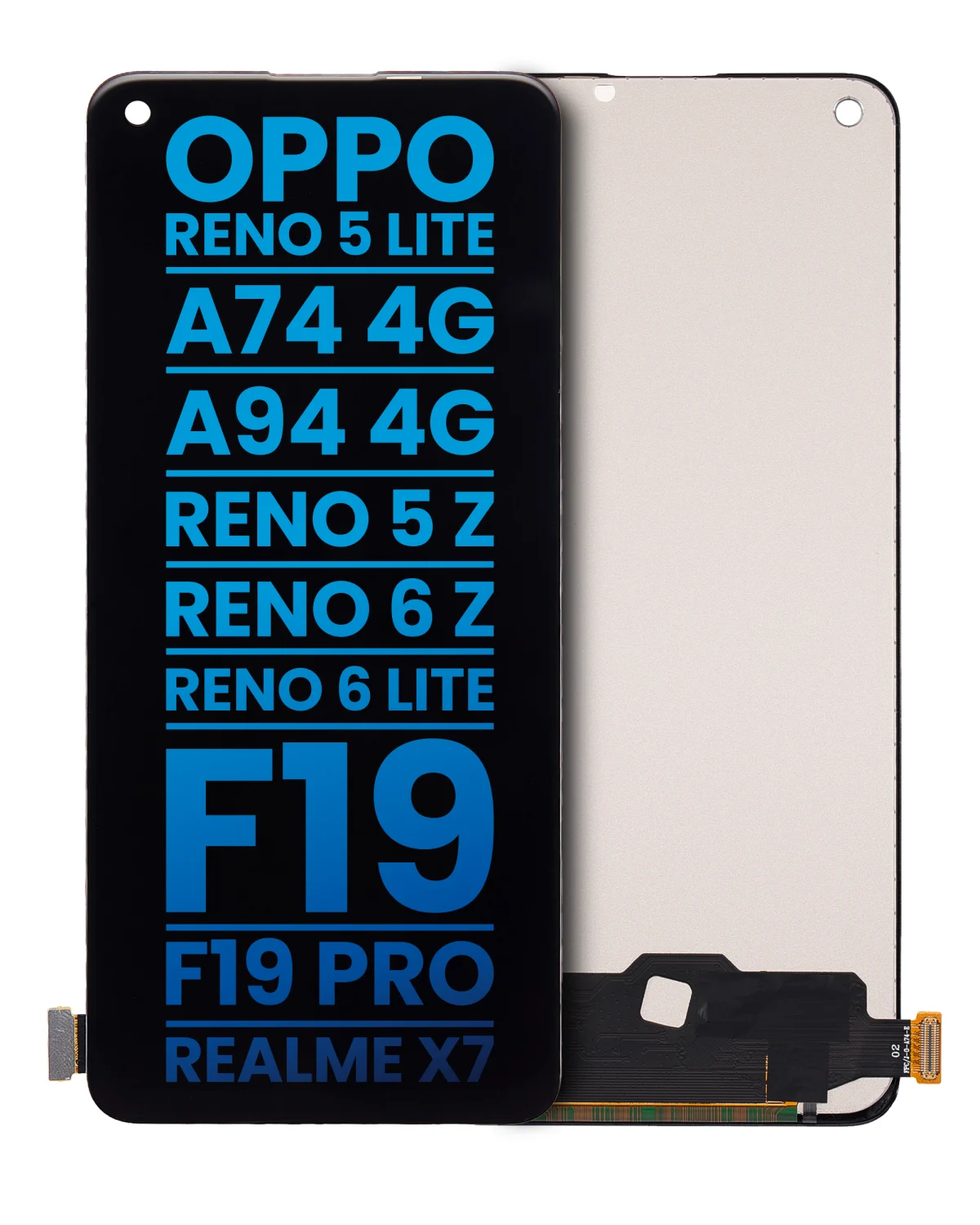 Oppo Reno6 LITE İle Uyumlu Ekran Dokunmatik Çerçevesiz A Plus Kalite