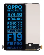 Oppo Reno6 LITE İle Uyumlu Ekran Dokunmatik Çerçevesiz A Plus Kalite