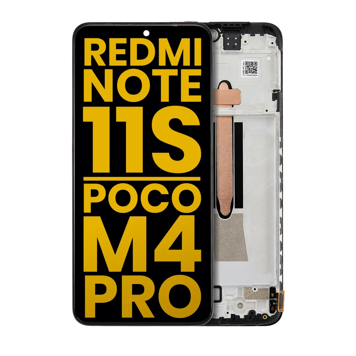 Poco M4 Pro 4G İle Uyumlu Ekran Dokunmatik Çerçeveli Orijinal Amoled Ekran (Tüm Renkler Uyumlu) - Görsel 2