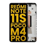 Poco M4 Pro 4G İle Uyumlu Ekran Dokunmatik Çerçeveli Orijinal Amoled Ekran (Tüm Renkler Uyumlu) - Görsel 2