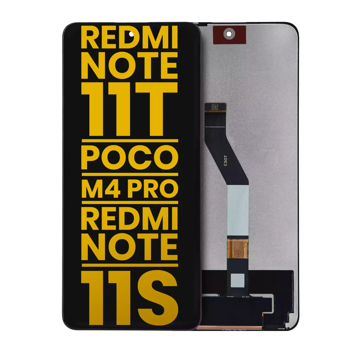 Poco M4 Pro 5G İle Uyumlu Ekran Dokunmatik Çerçevesiz (Orijinal) (Tüm Renkler Uyumlu)