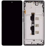 Poco M6 Pro İle Uyumlu Çerçeveli   (Gece Yarısı Siyahı) (Amoled Ekran)