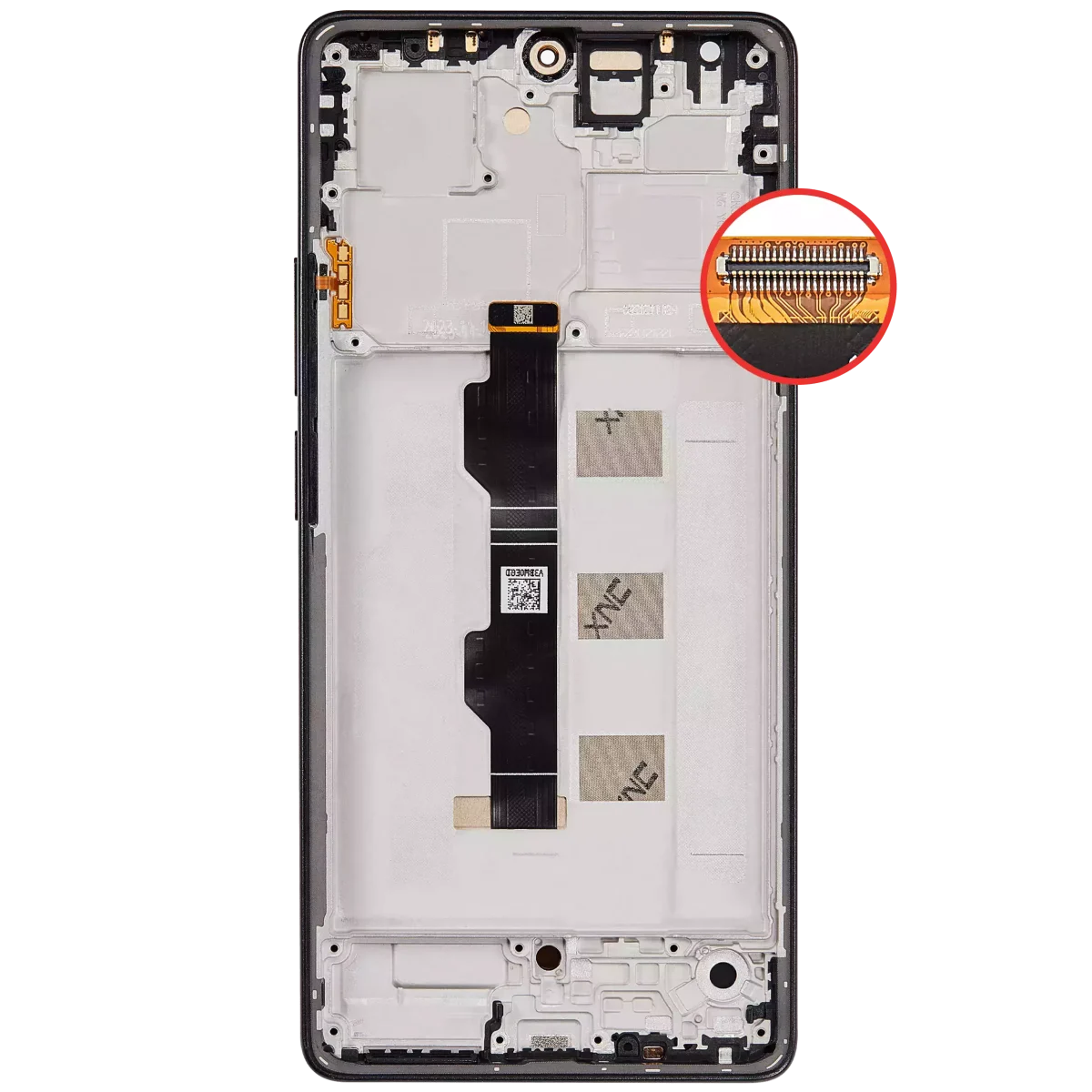 Poco M6 Pro İle Uyumlu Çerçeveli Ekran Dokunmatik (Amoled Ekran) (Gece Yarısı Siyahı) - Görsel 4