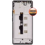 Poco M6 Pro İle Uyumlu Çerçeveli Ekran Dokunmatik (Amoled Ekran) (Gece Yarısı Siyahı) - Görsel 4