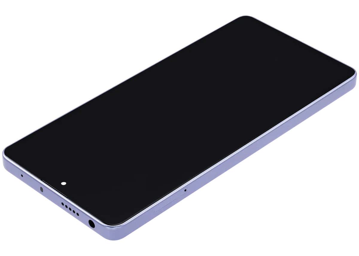 Poco M6 Pro İle Uyumlu Çerçeveli Ekran Dokunmatik (Amoled Ekran) (Mor) - Görsel 4