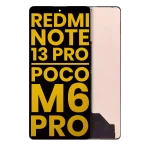 Poco M6 Pro İle Uyumlu Çerçevesiz Orijinal Amoled Ekran (Tüm Renkler Uyumlu) - Görsel 2