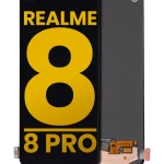 Realme 8 4G İle Uyumlu Ekran Dokunmatik Amoled %100 Orijinal Servis (Tüm Renkler İle Uyumlu)