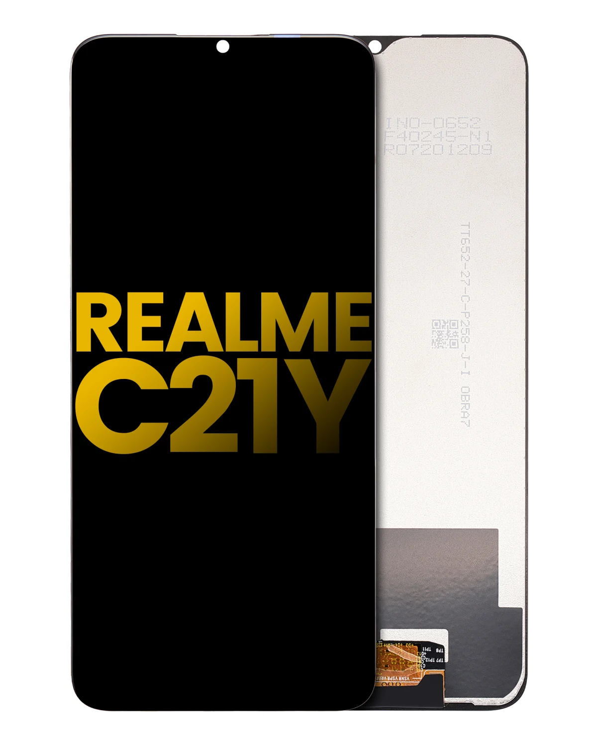 Realme C21Y İle Uyumlu Ekran Dokunmatik %100 Orijinal Servis (Tüm Renkler İle Uyumlu)