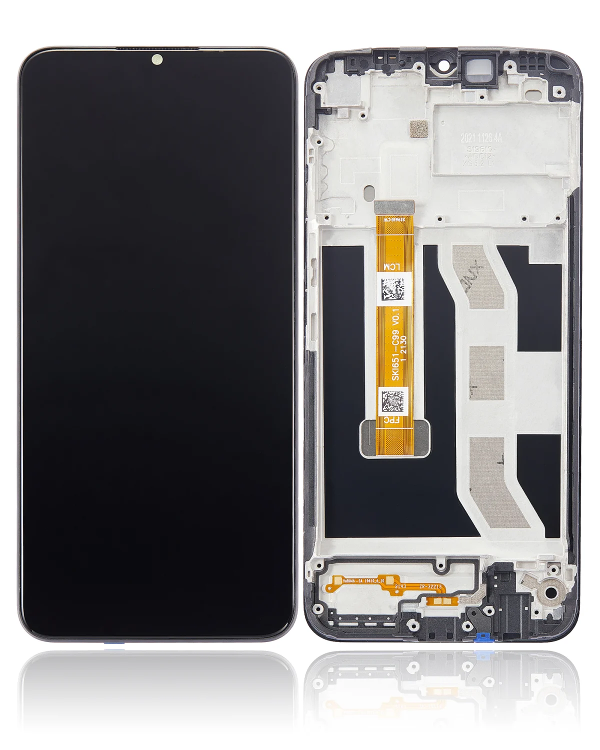 Realme C21Y İle Uyumlu Ekran Dokunmatik Çerçeveli %100 Orijinal Servis (Tüm Renkler İle Uyumlu) - Görsel 2