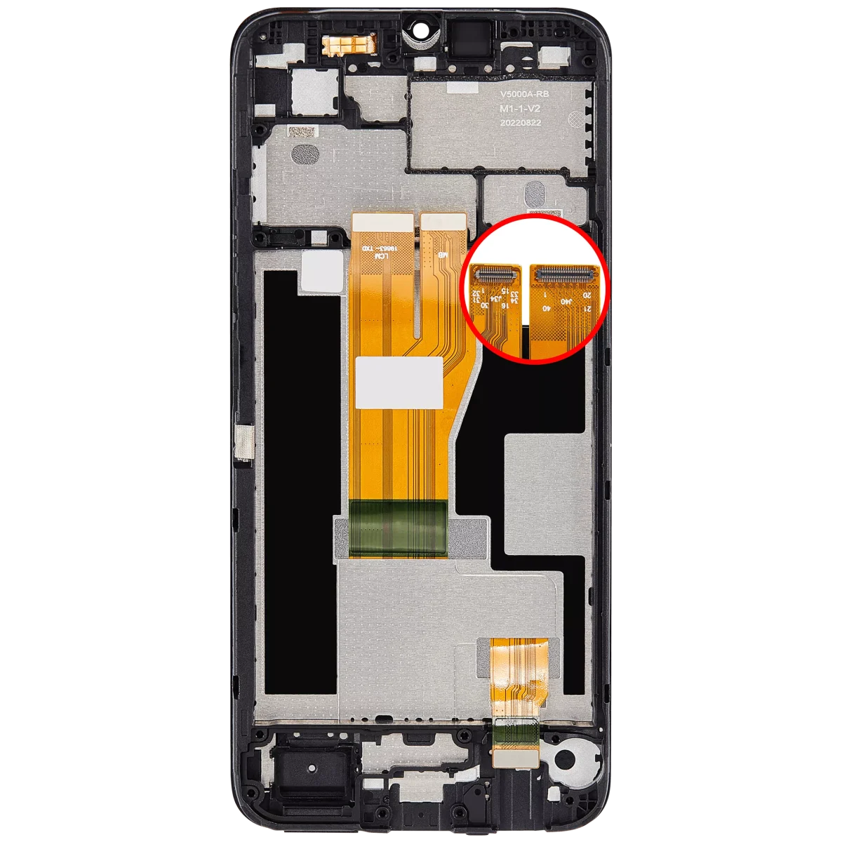 Realme C33 İle Uyumlu Ekran Dokunmatik Çerçeveli %100 Orijinal Servis (Tüm Renkler İle Uyumlu) - Görsel 3