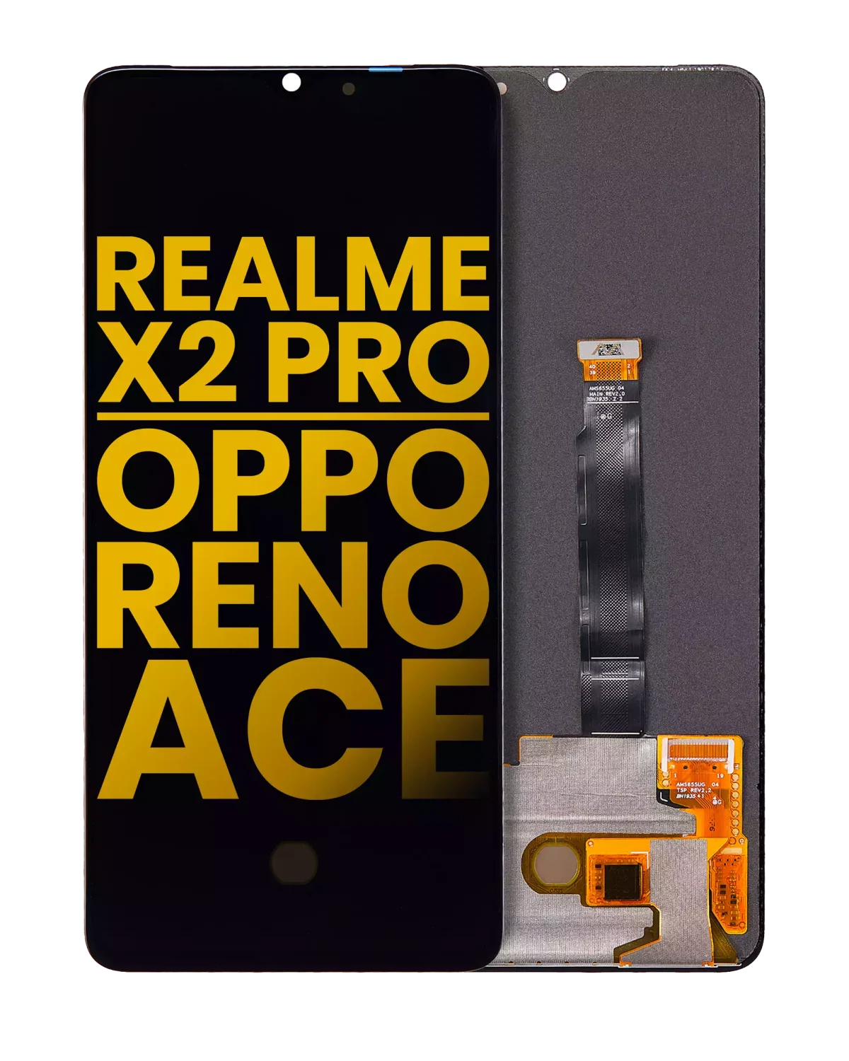 Realme X2 PRO İle Uyumlu Ekran Dokunmatik Amoled %100 Orijinal Servis (Tüm Renkler İle Uyumlu) - Görsel 7