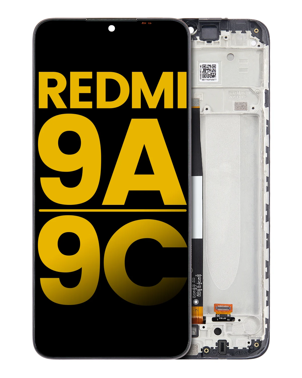 Redmi 10A İle Uyumlu Ekran Dokunmatik Çerçeveli Orijinal (Tüm Renklerle Uyumlu) - Görsel 2