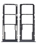Redmi 10X 4G İle Uyumlu Çift Sim Kart Tepsisi (Gece Yarısı Grisi)