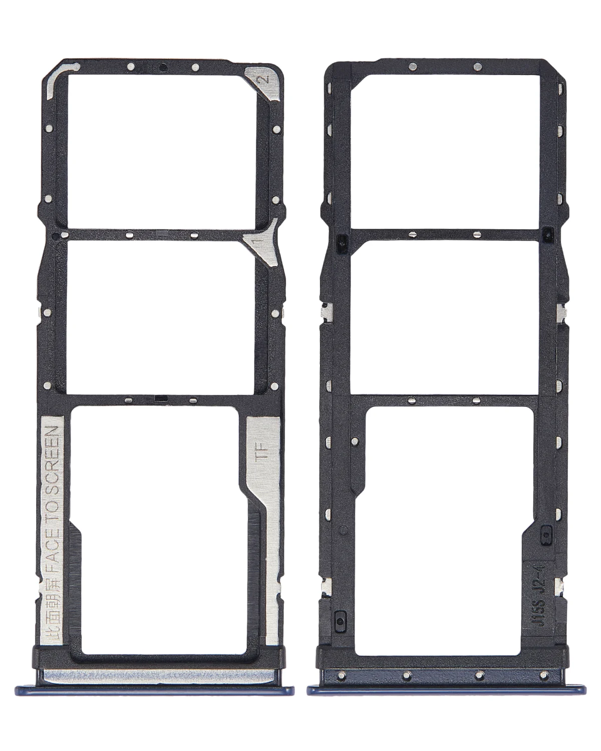 Redmi 10X 4G İle Uyumlu Çift Sim Kart Tepsisi (Mavi)
