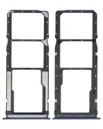 Redmi 10X 4G İle Uyumlu Çift Sim Kart Tepsisi (Mavi)