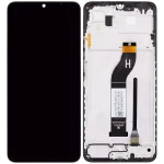 Redmi 13C İle Uyumlu Xiaomi Redmi 13C 5G İle Uyumlu / Note 13R / Poco M6 5G Orijinal (Tüm Renkler Uyumlu)  Çerçeveli Ekran Dokunmatik