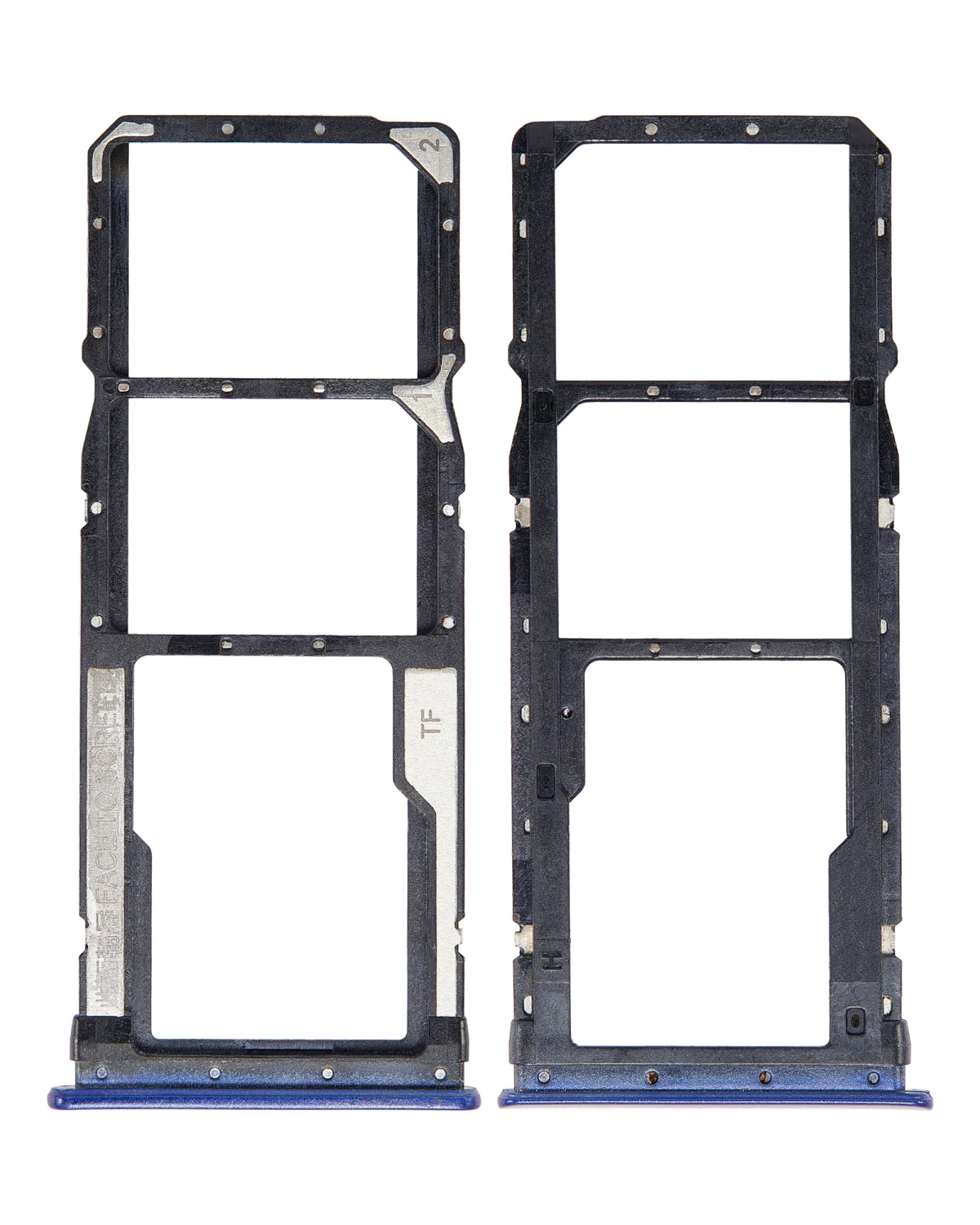 Redmi 7 Pro İle Uyumlu Çift Sim Kart Tepsisi (Comet Blue)