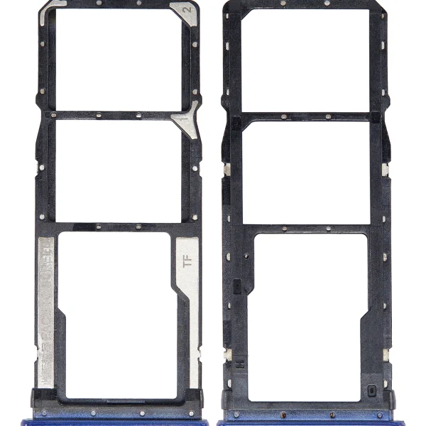 Redmi 7 Pro İle Uyumlu Çift Sim Kart Tepsisi (Comet Blue)