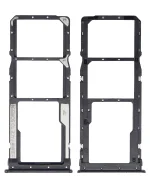 Redmi 7 Pro İle Uyumlu Çift Sim Kart Tepsisi (Eclipse Siyah)