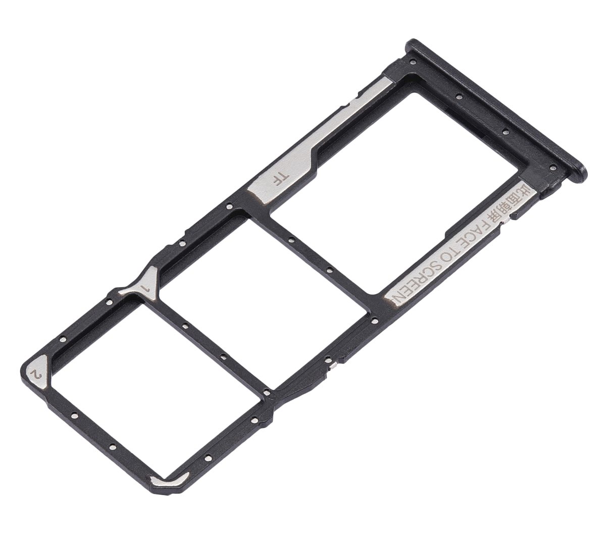 Redmi 7 Pro İle Uyumlu Çift Sim Kart Tepsisi (Eclipse Siyah) - Görsel 3