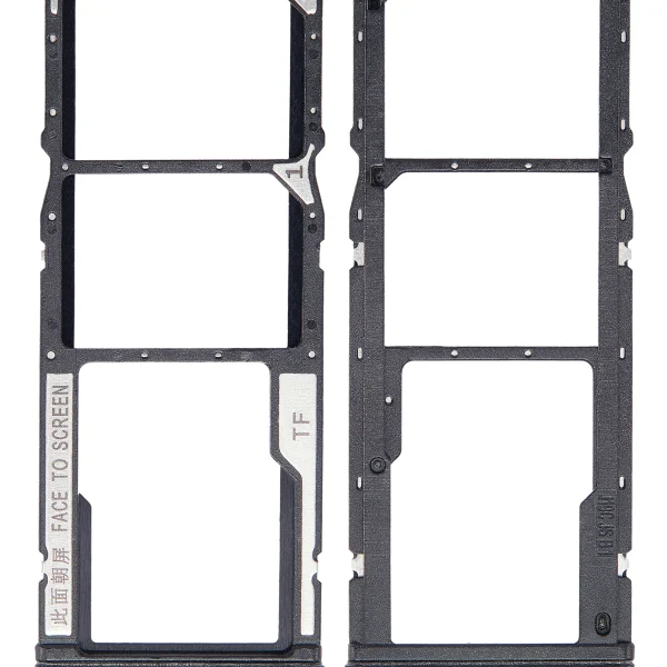 Redmi 9T İle Uyumlu Çift Sim Kart Tepsisi (Turuncu)