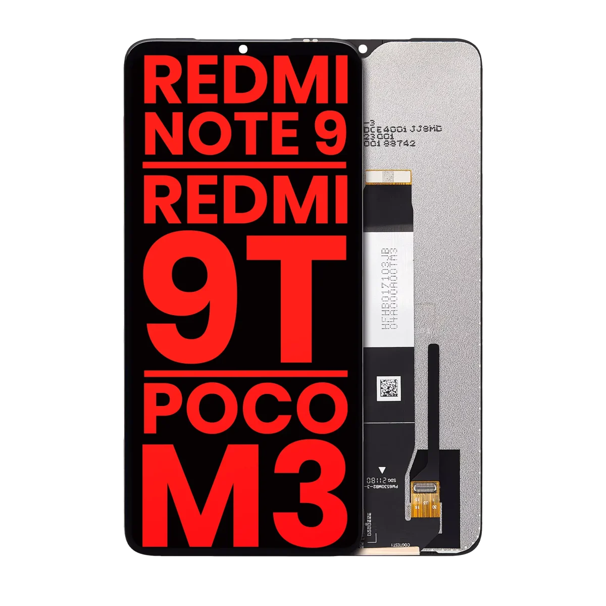 Redmi 9T İle Uyumlu Ekran Dokunmatik Çerçevesiz (A Plus Kalite) (Tüm Renklerle Uyumlu) - Görsel 2