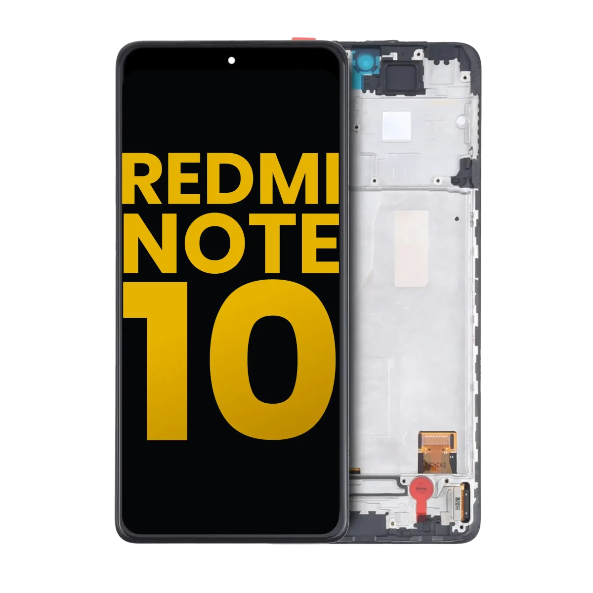 Redmi Note 10 İle Uyumlu Çerçeveli  Amoled Ekran (Tüm Renkler Uyumlu) - Görsel 2