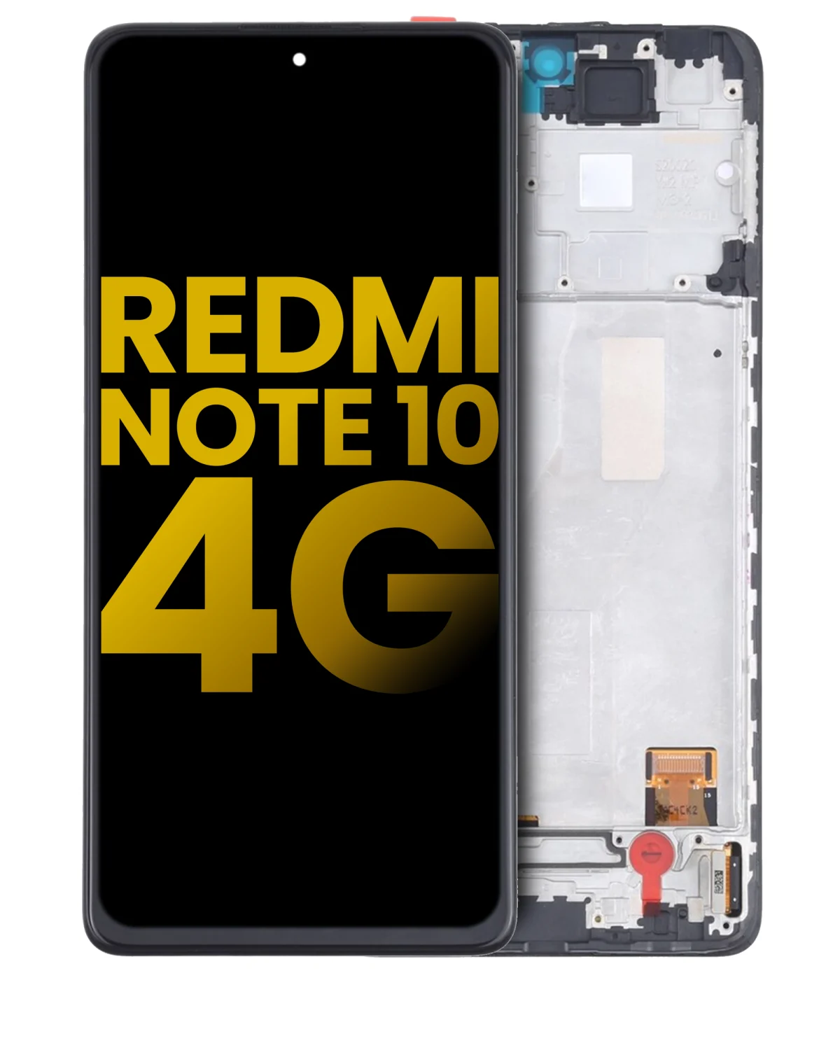 Redmi Note 10 İle Uyumlu Çerçeveli  Amoled Ekran (Tüm Renkler Uyumlu) - Görsel 3