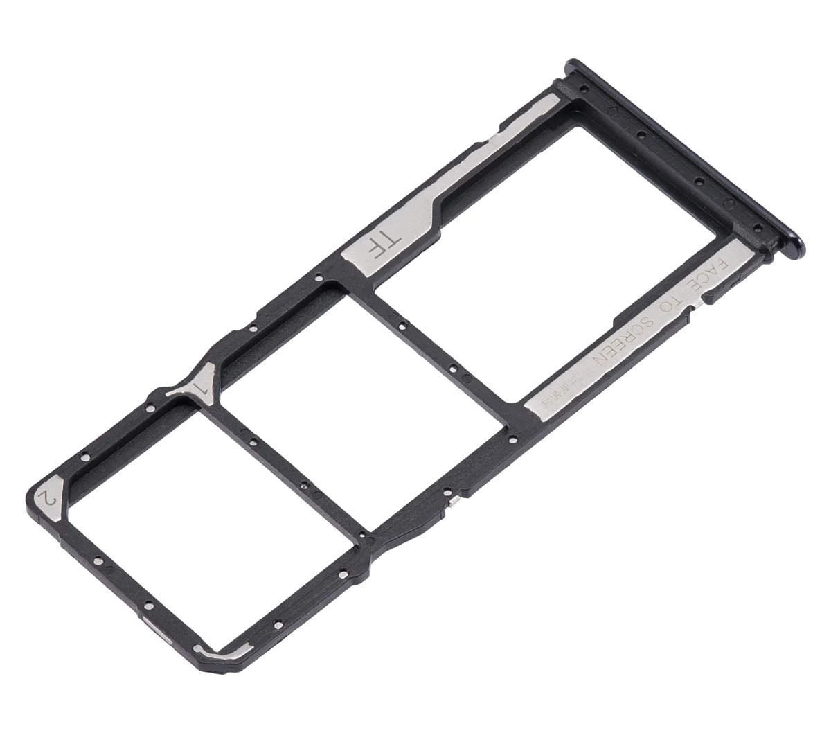 Redmi Note 10 İle Uyumlu Çift Sim Kart Tepsisi (Derin Deniz Mavisi) - Görsel 3