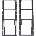Redmi Note 10 İle Uyumlu Çift Sim Kart Tepsisi (Oniks Grisi)