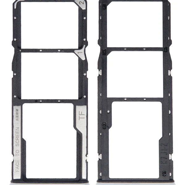Redmi Note 10 İle Uyumlu Çift Sim Kart Tepsisi (Oniks Grisi)