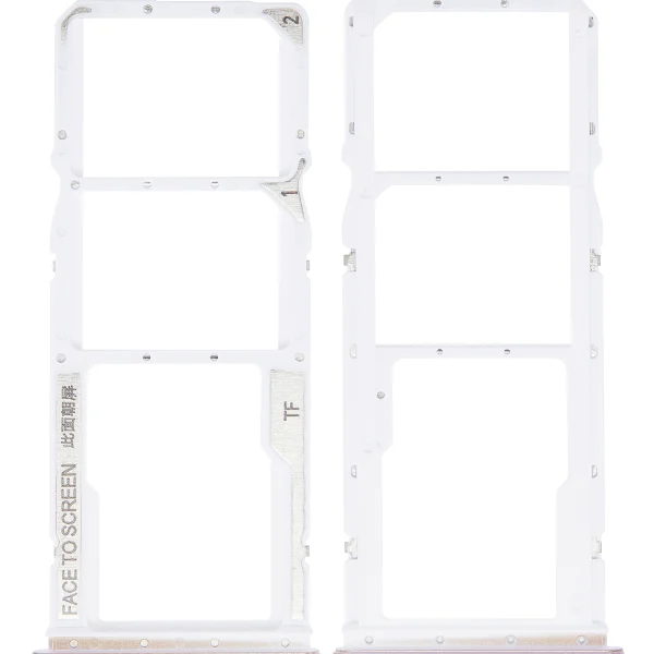 Redmi Note 10 İle Uyumlu Çift Sim Kart Tepsisi (Starlight Mor)