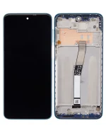 Redmi Note 9 Pro İle Uyumlu Ekran Dokunmatik Çerçeveli Orijinal (Tropikal Yeşil)
