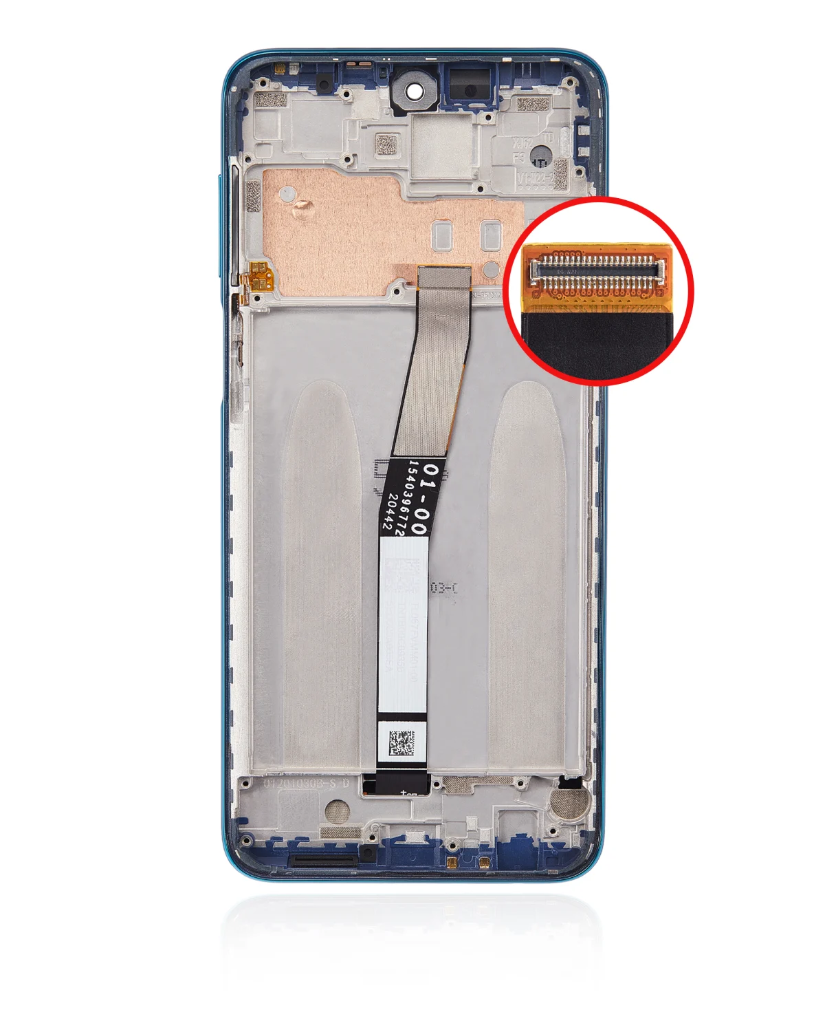 Redmi Note 9 Pro İle Uyumlu Ekran Dokunmatik Çerçeveli Orijinal (Tropikal Yeşil) - Görsel 3