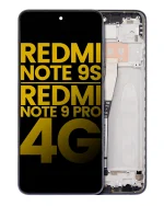Redmi Note 9 Pro İle Uyumlu Ekran Dokunmatik Çerçeveli Orijinal (Yıldızlararası Gri) - Görsel 2
