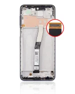Redmi Note 9 Pro İle Uyumlu Ekran Dokunmatik Çerçeveli Orijinal (Yıldızlararası Gri) - Görsel 4