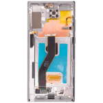SSamsung Galaxy Note 10 Plus 5G İçin Çerçeveli ekran oled Ekranı (Aftermarket Plus) (Aura Glow / Silver) - Görsel 4