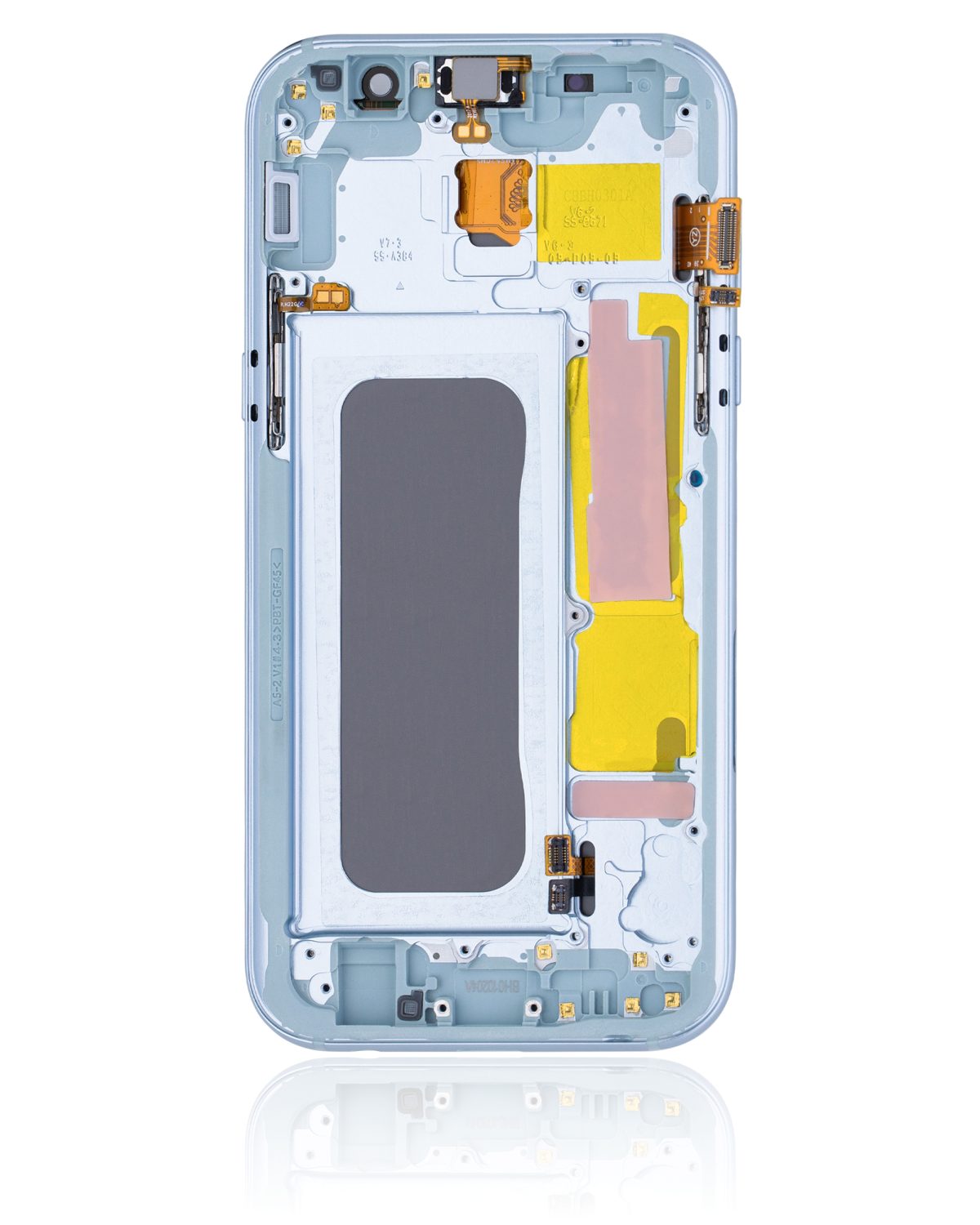 Samsung A5 (A520 / 2017) İle Uyumlu Çerçeveli ekran Orijinal Ekranı (Aftermarket Plus) (Blue Mist) - Görsel 3