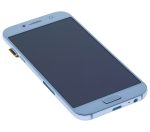 Samsung A5 (A520 / 2017) İle Uyumlu Çerçeveli ekran Orijinal Ekranı (Aftermarket Plus) (Blue Mist) - Görsel 4