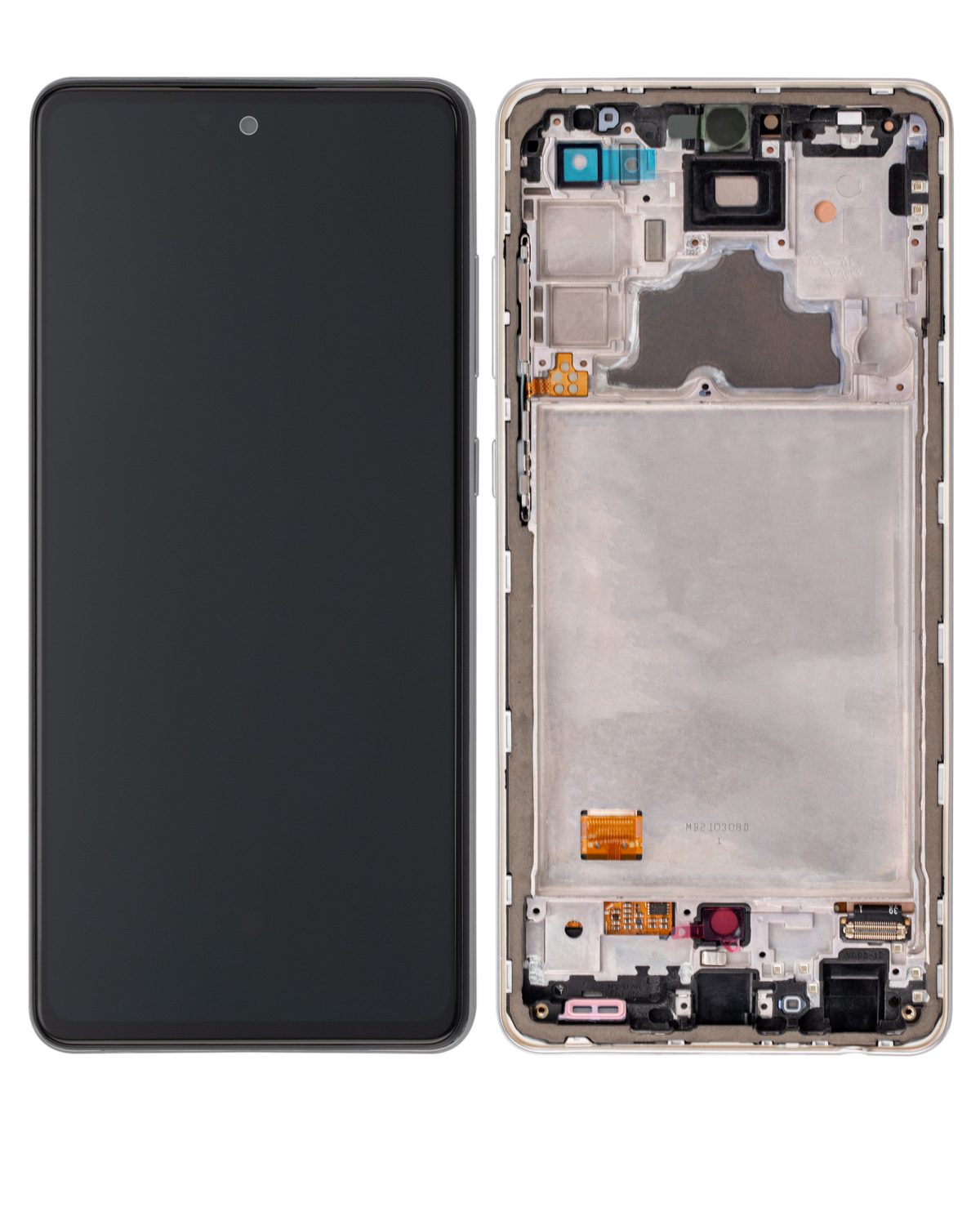 Samsung A72 (A725 / 2021) Orijinal (Harika Beyaz) İçin Çerçeveli ekran Orijinal Ekranı - Görsel 2