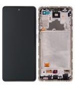 Samsung A72 (A725 / 2021) Orijinal (Harika Beyaz) İçin Çerçeveli ekran Orijinal Ekranı - Görsel 2