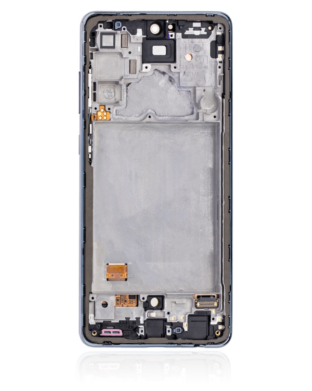 Samsung A72 (A725 / 2021) (Servis Paketi) (Harika Siyah) İçin Çerçeveli ekran Orijinal Ekranı - Görsel 3