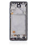 Samsung A72 (A725 / 2021) (Servis Paketi) (Harika Siyah) İçin Çerçeveli ekran Orijinal Ekranı - Görsel 3