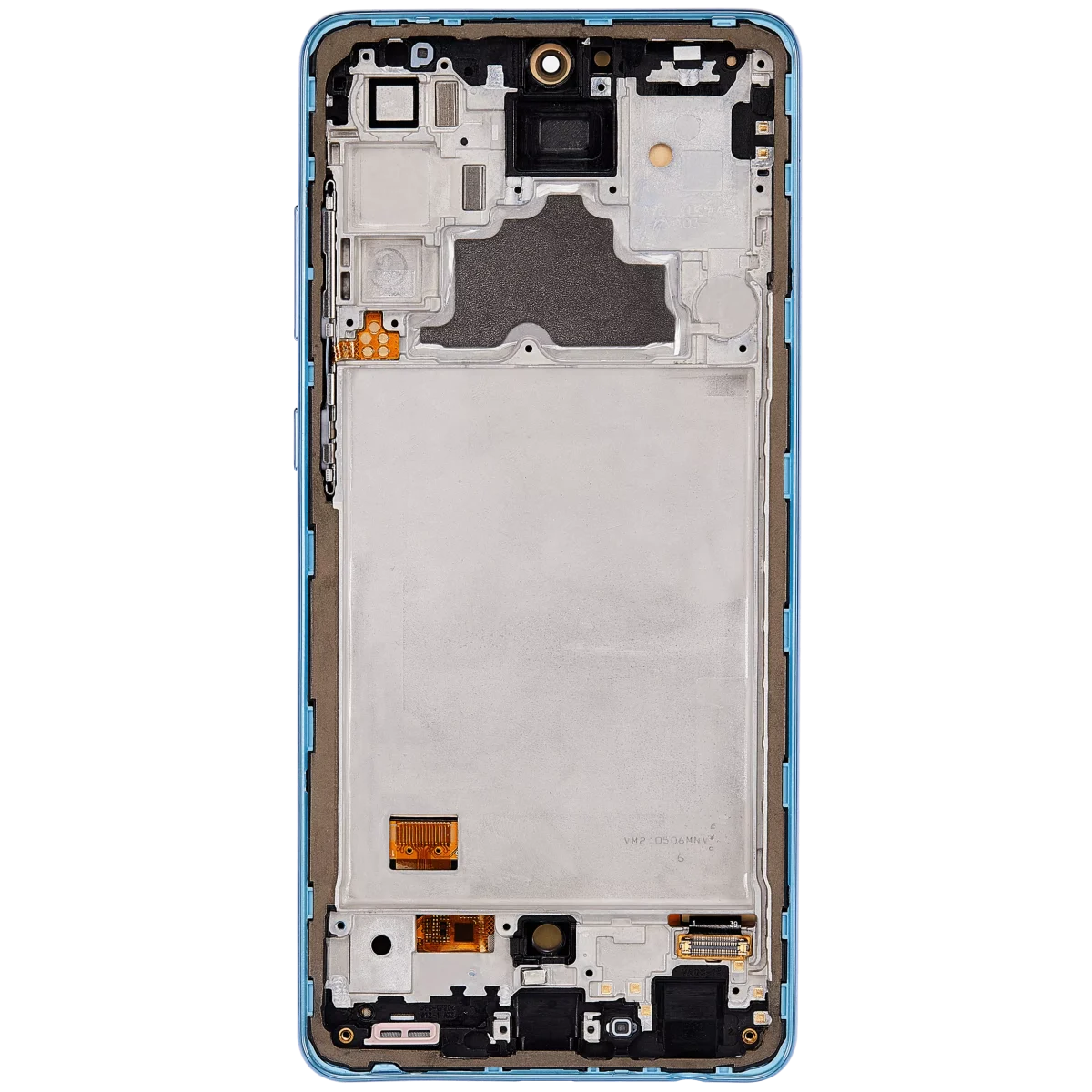 Samsung A72 İle Uyumlu Çerçeveli ekran OLED Ekranı (A725 / 2021) (6.67") (Aftermarket Plus) (Harika Mavi) - Görsel 4
